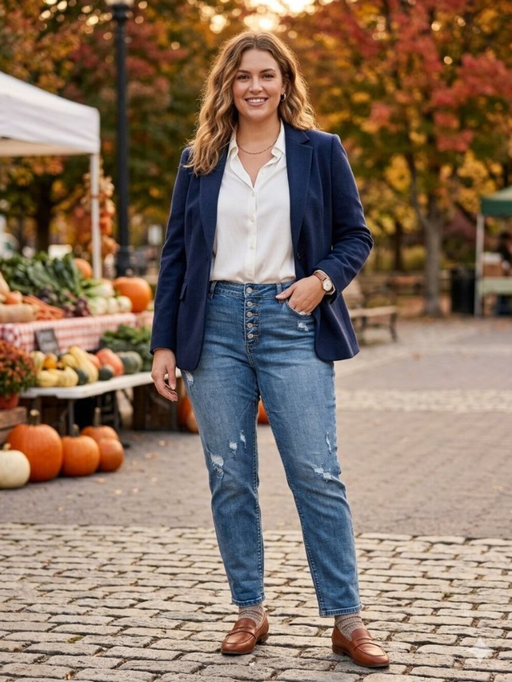 Judy Blue Plus Size Distressed Boyfriend Leg Button Fly Jeans 3841